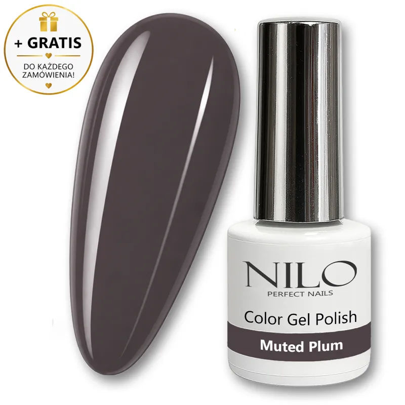 Lakier Hybrydowy Muted Plum - NILO no.76